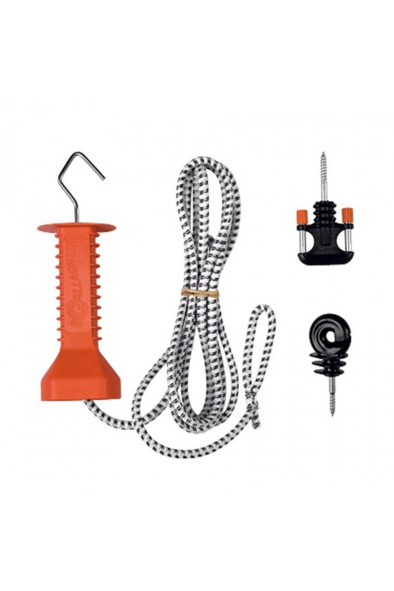 Kit porte à cordon élastique