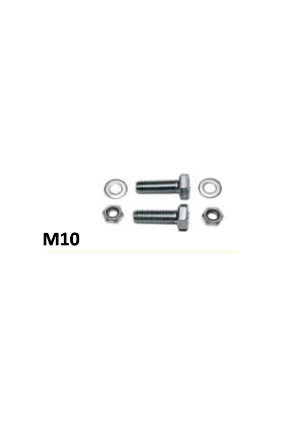 KIT 2VIS M10X30, 2 ECROUS...