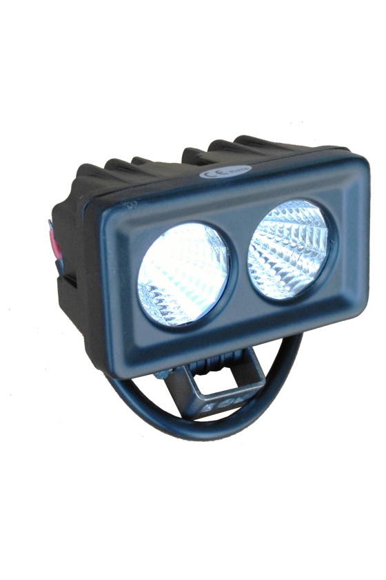 PHARE RECT 2 LED.20W 110x61mm