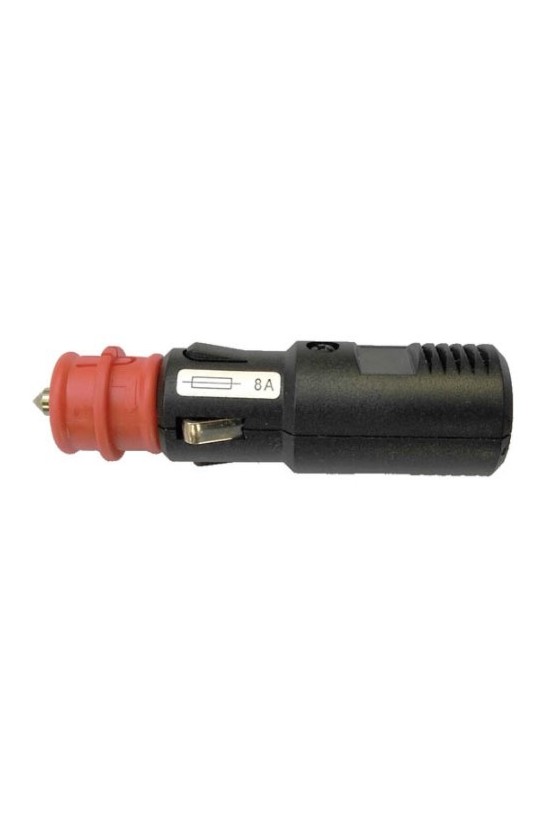 PRISE MALE MIXTE FUSIBLE 8A