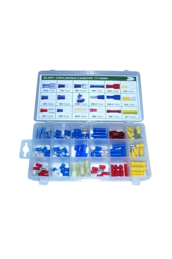 COFFRET ASSORTIMENT 100 COSSES